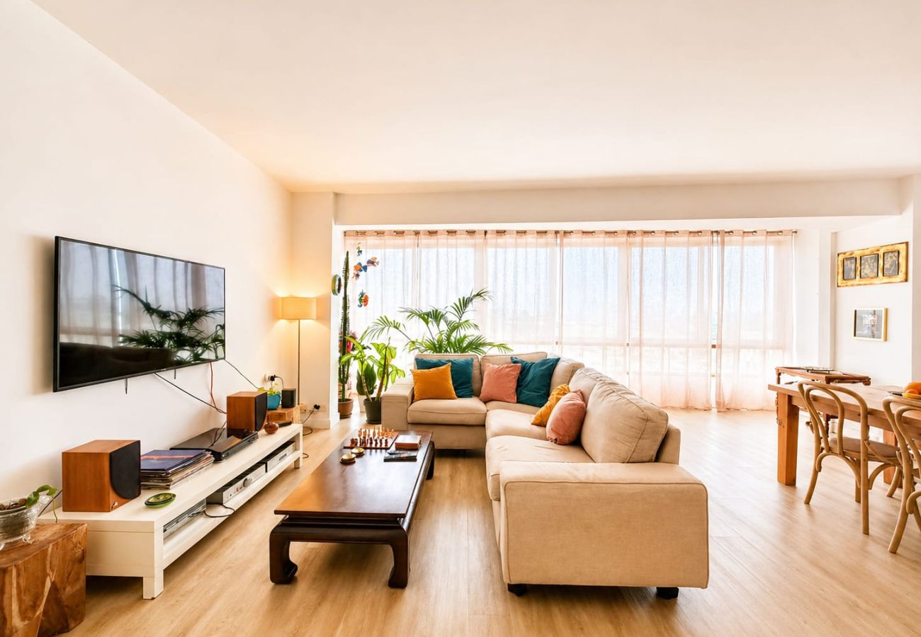 Apartment-Wohnung in Las Palmas de Gran Canaria - Vivienda luminosa con vistas al mar y parking