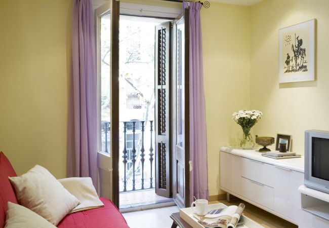 Schönes Apartment mit Balkon im Viertel Sant Antoni in Barcelona