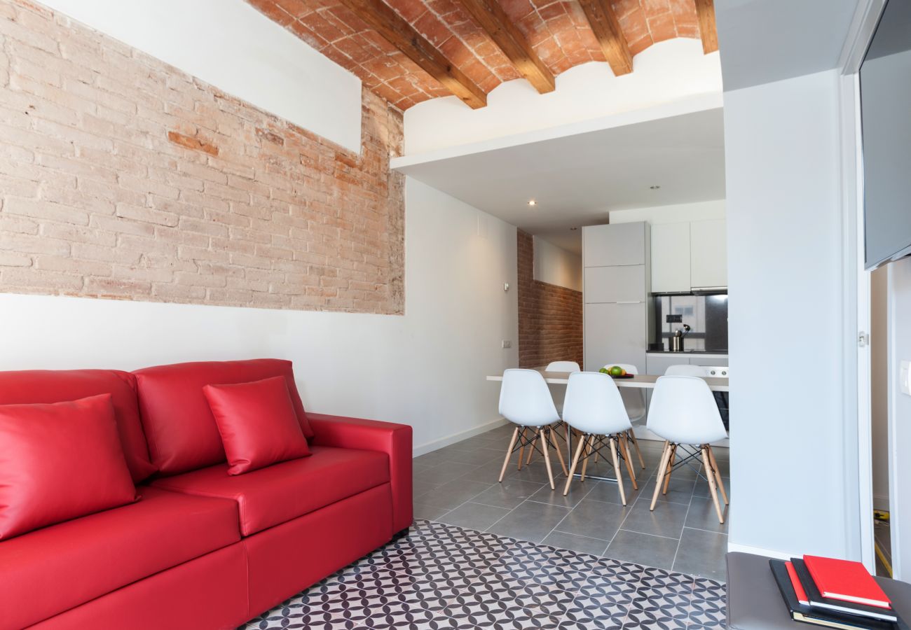 Ferienwohnung in Barcelona - Family DELUXE amplio piso con terraza y piscina en Barcelona centro