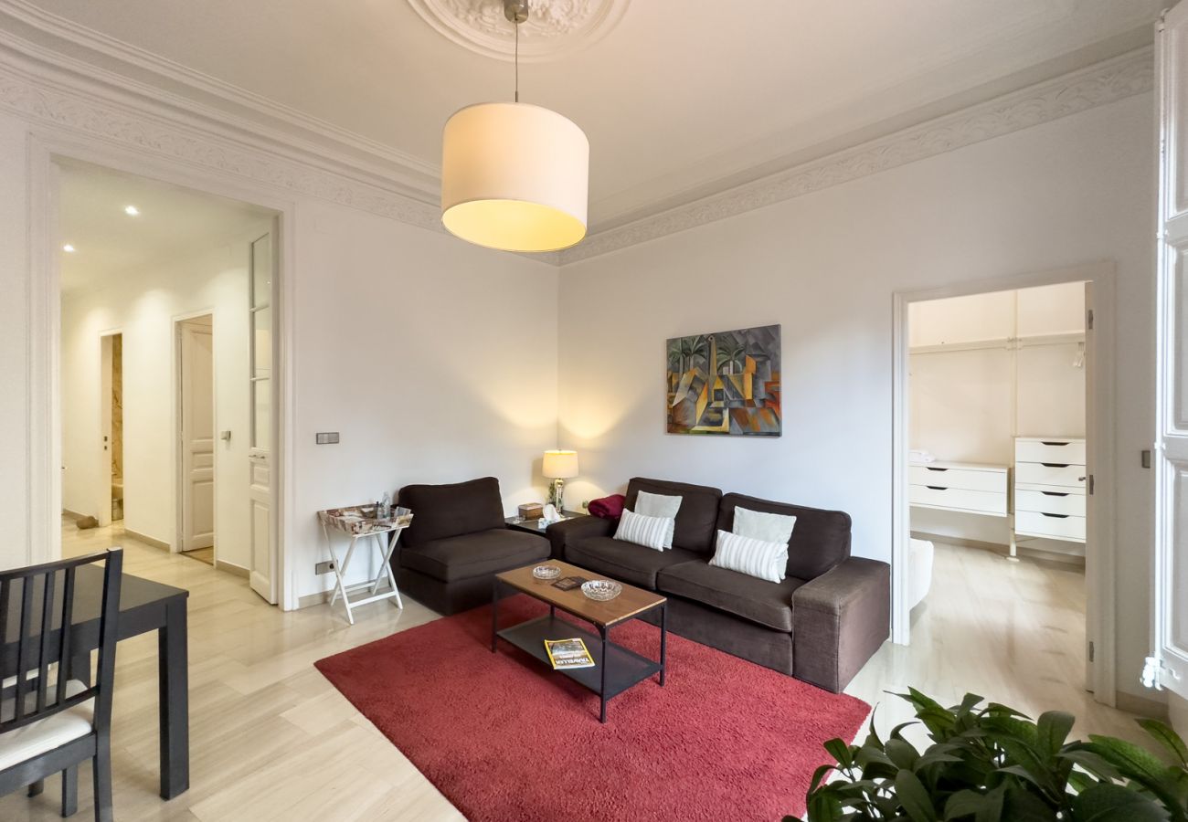 Ferienwohnung in Barcelona - Piso en alquiler con gran terraza privada, junto Passeig de Gracia, Barcelona centro