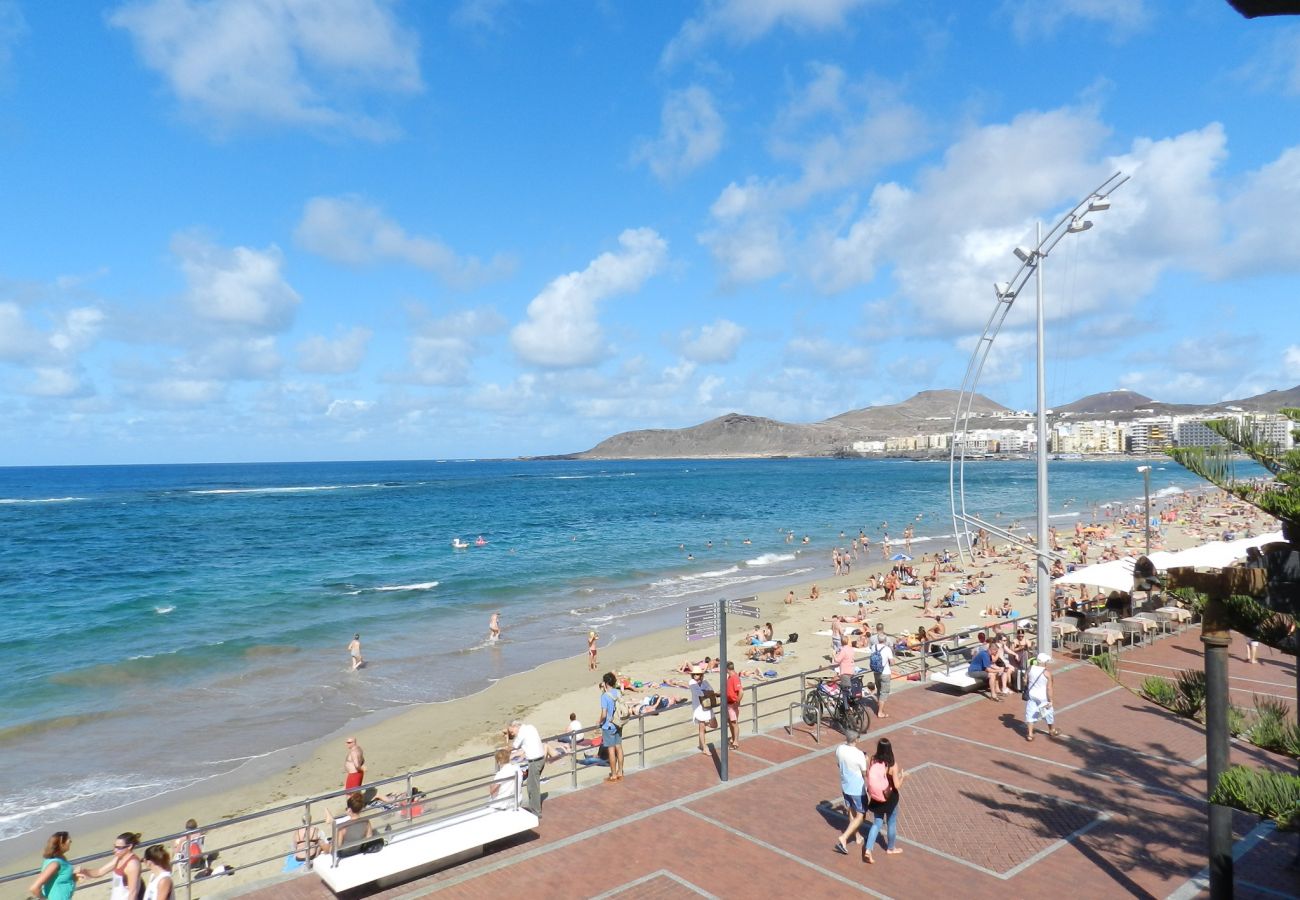 Ferienhaus in Las Palmas de Gran Canaria - Vista Dorada al mar balcón-Wifi By Canariasgetaway