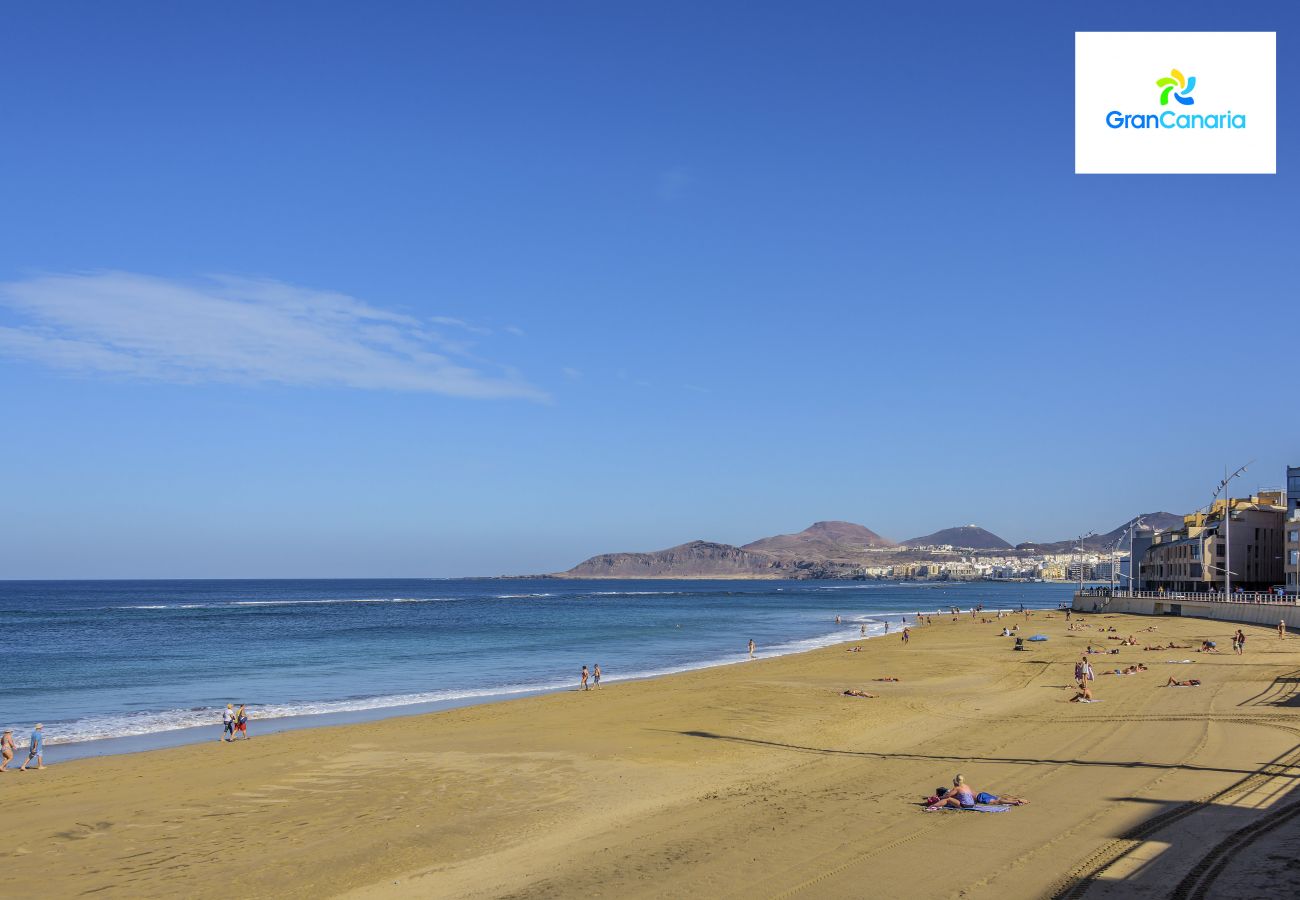 Ferienhaus in Las Palmas de Gran Canaria - Vista Dorada al mar balcón-Wifi By Canariasgetaway