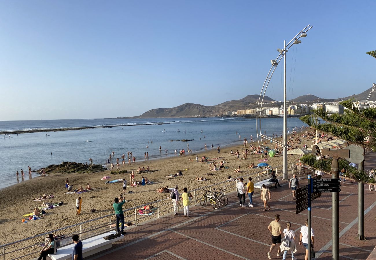 Ferienhaus in Las Palmas de Gran Canaria - Vista Dorada al mar balcón-Wifi By Canariasgetaway