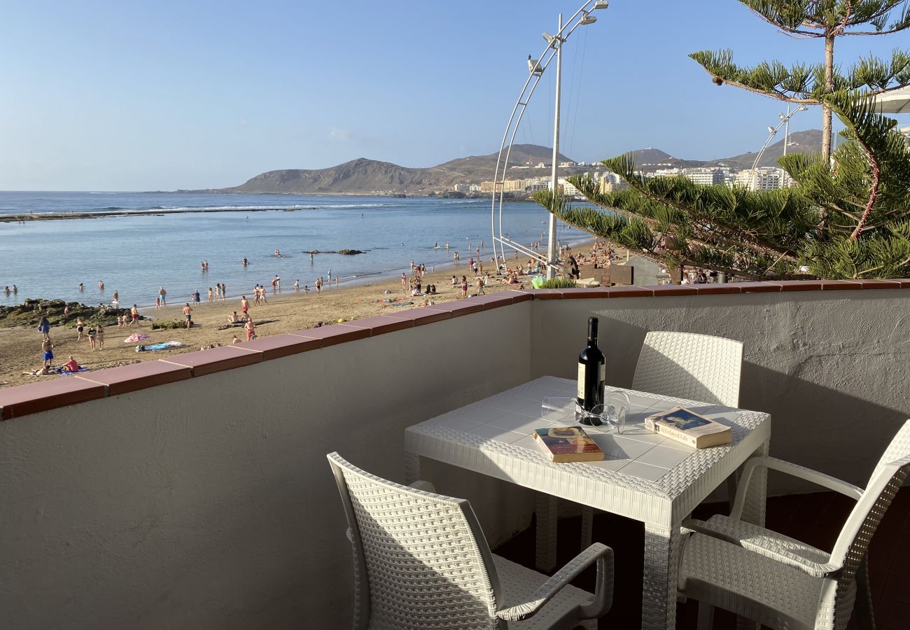 Ferienhaus in Las Palmas de Gran Canaria - Vista Dorada al mar balcón-Wifi By Canariasgetaway