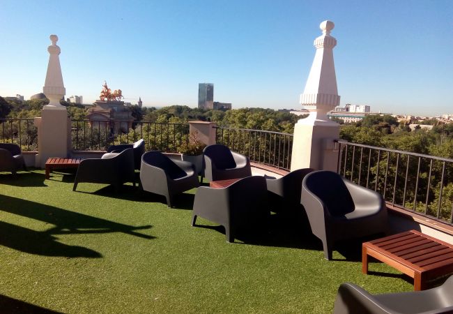 Ferienwohnung in Barcelona - Family CIUTADELLA PARK, amplio y cómodo piso turístico con terraza en Barcelona centro