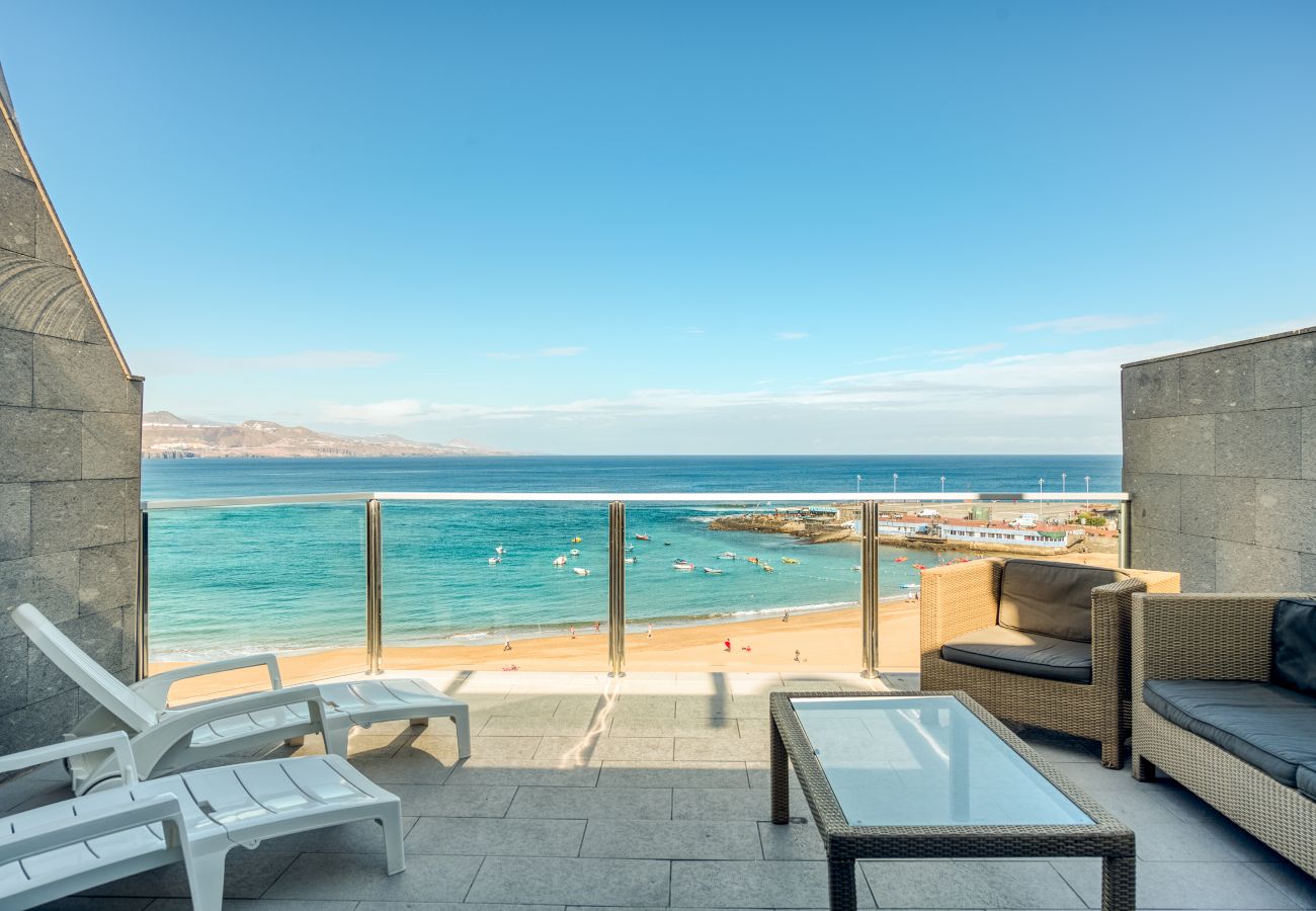 Ferienhaus in Las Palmas de Gran Canaria - Great terrace in front of the beach by CanariasGetaway