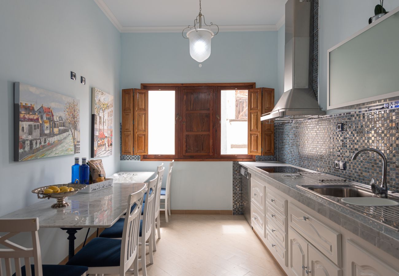 Ferienwohnung in Arucas - HomeForGuest NEW Duplex mit Dachterrasse neben der Kathedrale von Arucas