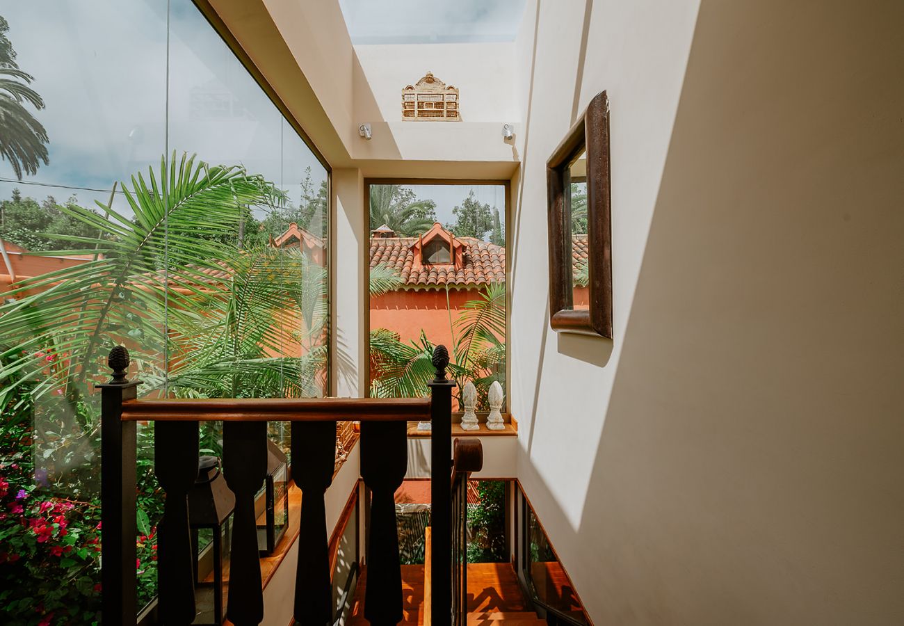 Landhaus in Tacoronte - HomeForGuest Casa Rural El Laurel mit Terrasse und großem Garten