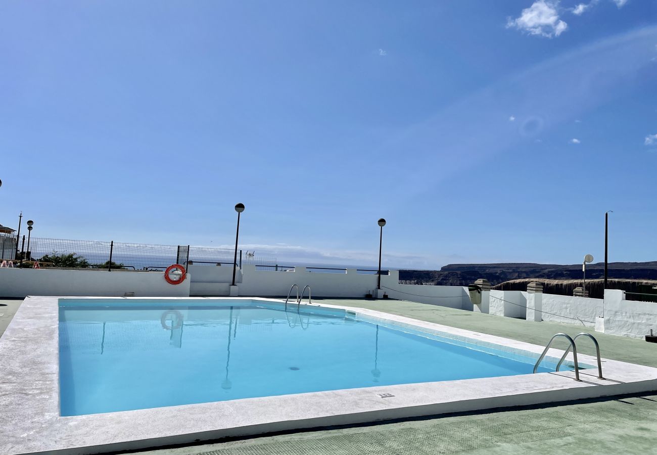 Ferienwohnung in Mogán - Wohnung in Mogan mit Schwimmbad und Aussicht