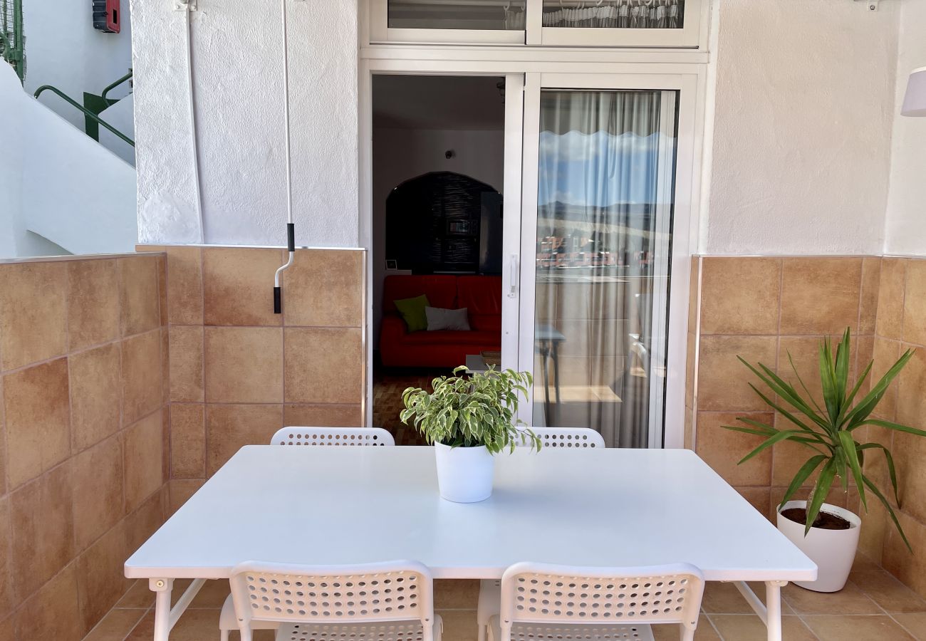 Ferienwohnung in Mogán - Wohnung in Mogan mit Schwimmbad und Aussicht