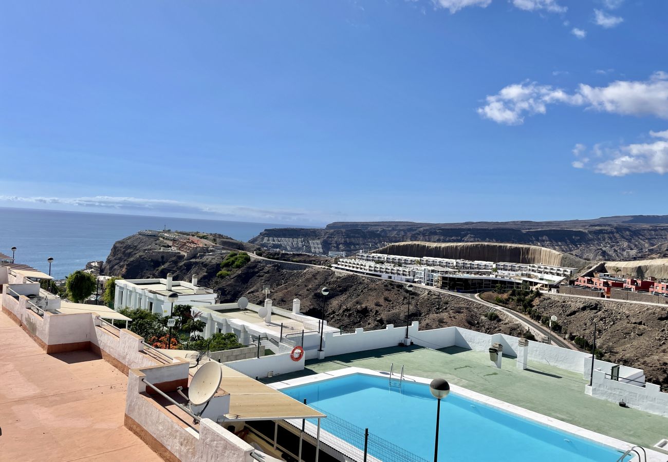 Ferienwohnung in Mogán - Wohnung in Mogan mit Schwimmbad und Aussicht