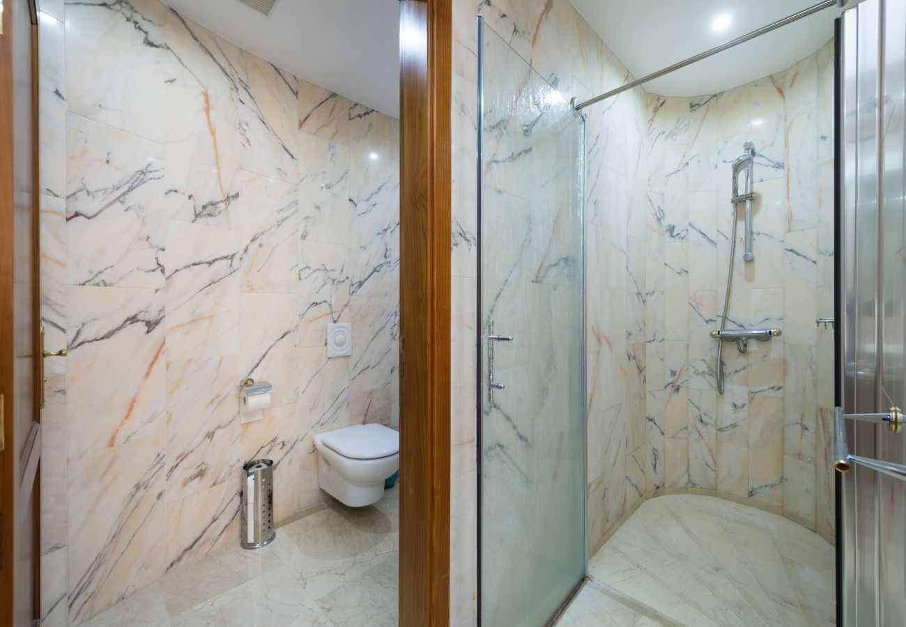 Chalet in Mogán - Private heated pool in quiet surroundings and sea views at the golf course