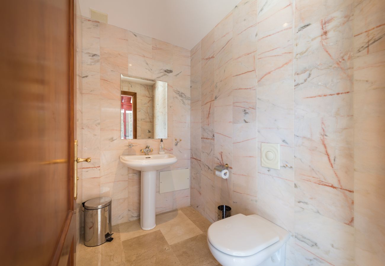 Chalet in Mogán - Private heated pool in quiet surroundings and sea views at the golf course