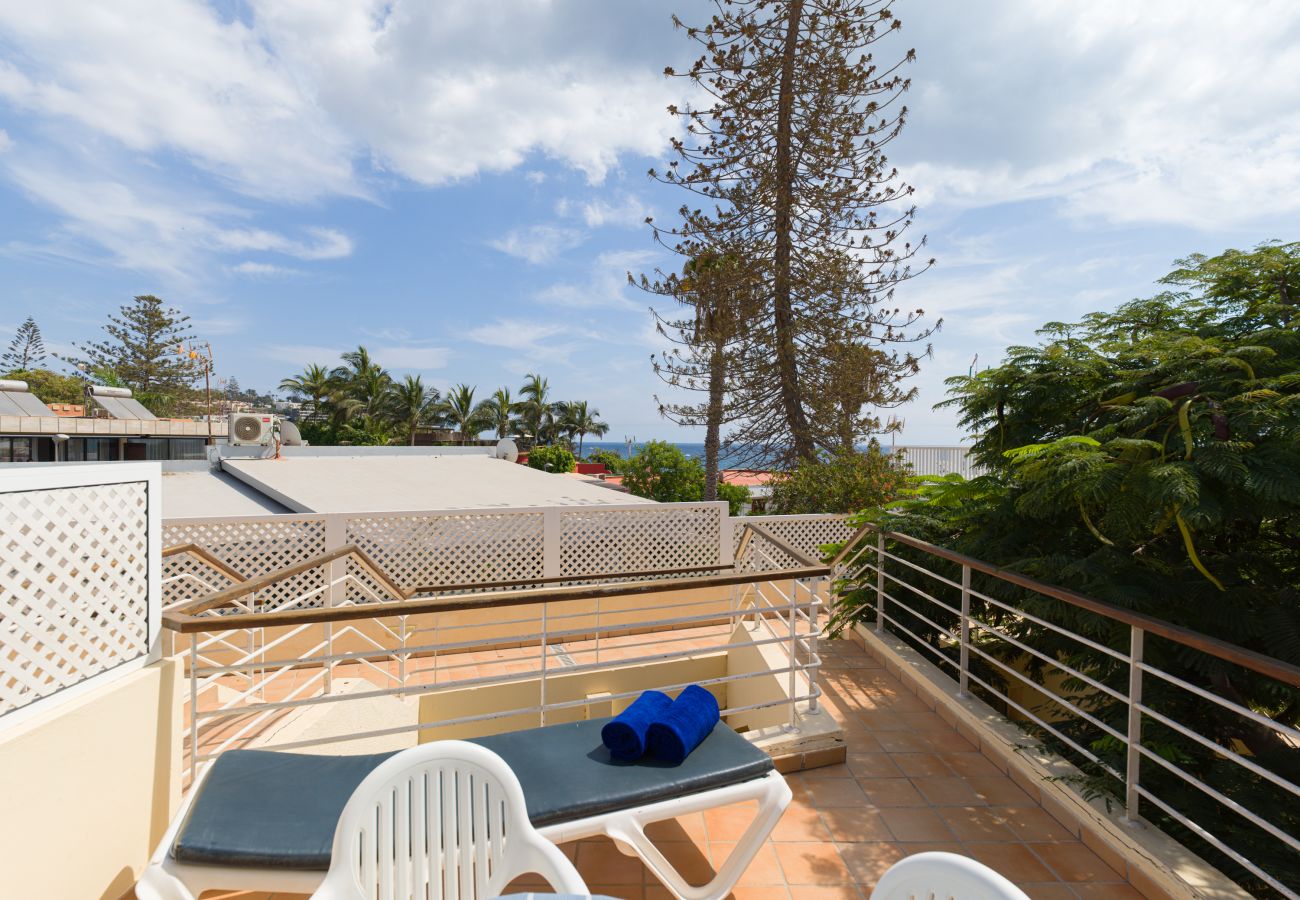 Ferienwohnung in San Bartolomé de Tirajana - HomeForGuest Modernes Apartment in San Agustin 2 Minuten vom Strand entfernt