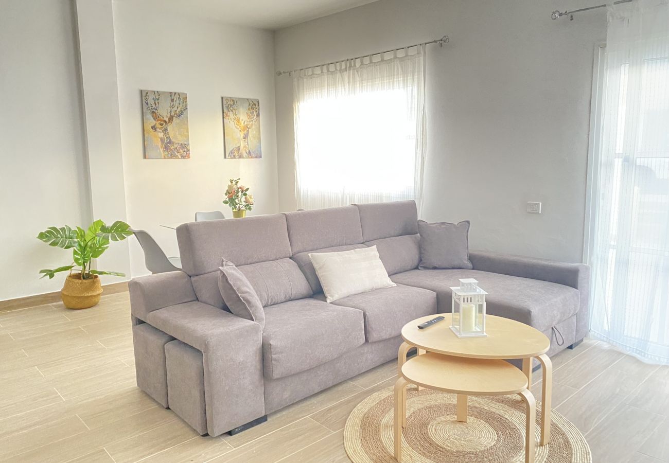 Ferienwohnung in Antigua - Fuerteventura - HomeForGuest 2 BR Apartment mit Pool und Terrasse