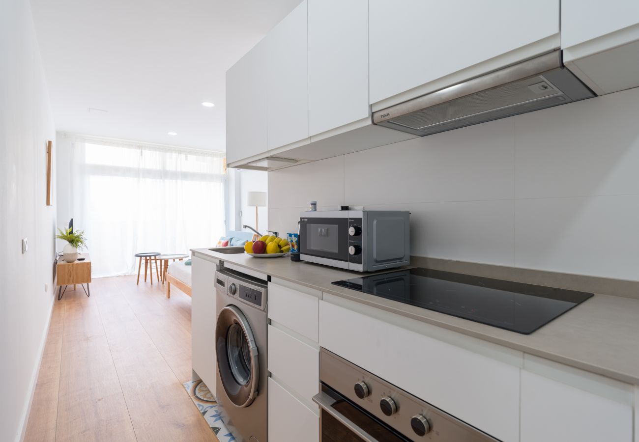 Studio in Las Palmas de Gran Canaria - HomeForGuest Studio Sol Canteras mit Terrasse 