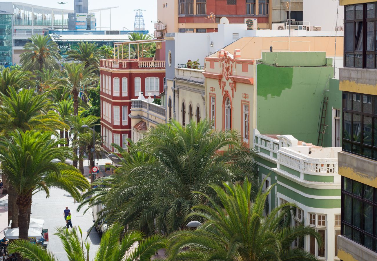 Studio in Las Palmas de Gran Canaria - HomeForGuest Studio Sol Canteras mit Terrasse 