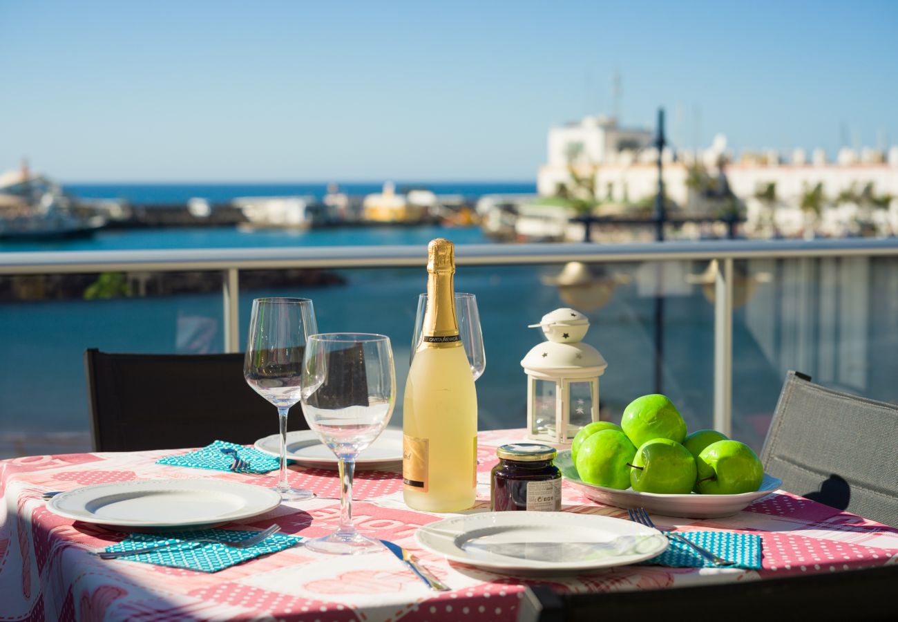 Ferienhaus in Mogán - Oceanfront Paradise – Sleep by the Waves