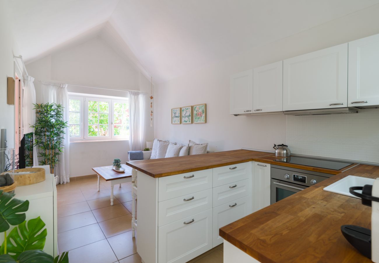 Bungalow in San Bartolomé de Tirajana - Sonnenschutz mit privater Terrasse