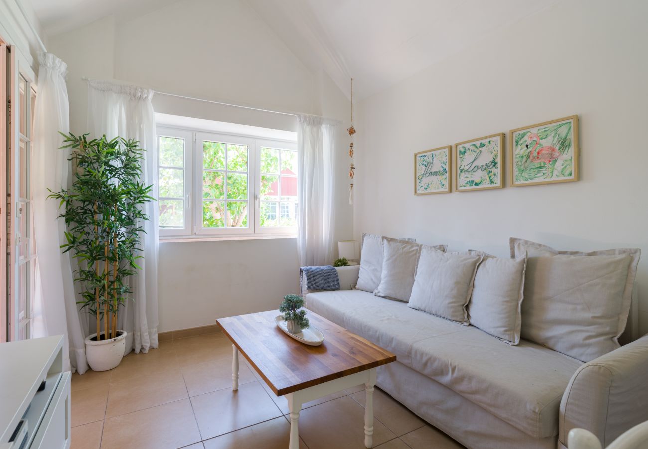 Bungalow in San Bartolomé de Tirajana - Sonnenschutz mit privater Terrasse