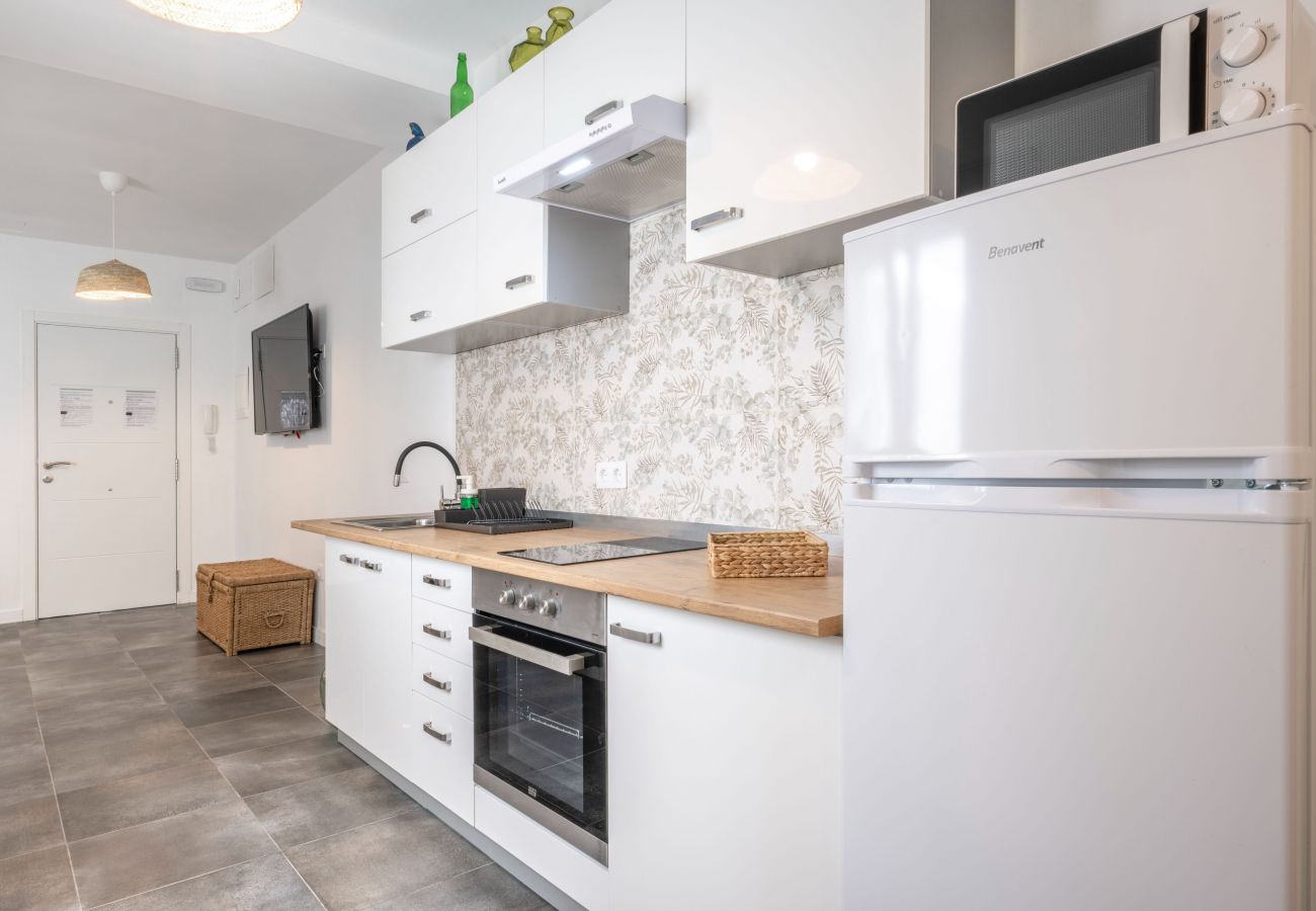 Ferienwohnung in Tenerife - Jardín: cómodo y luminoso apartamento - La Salud