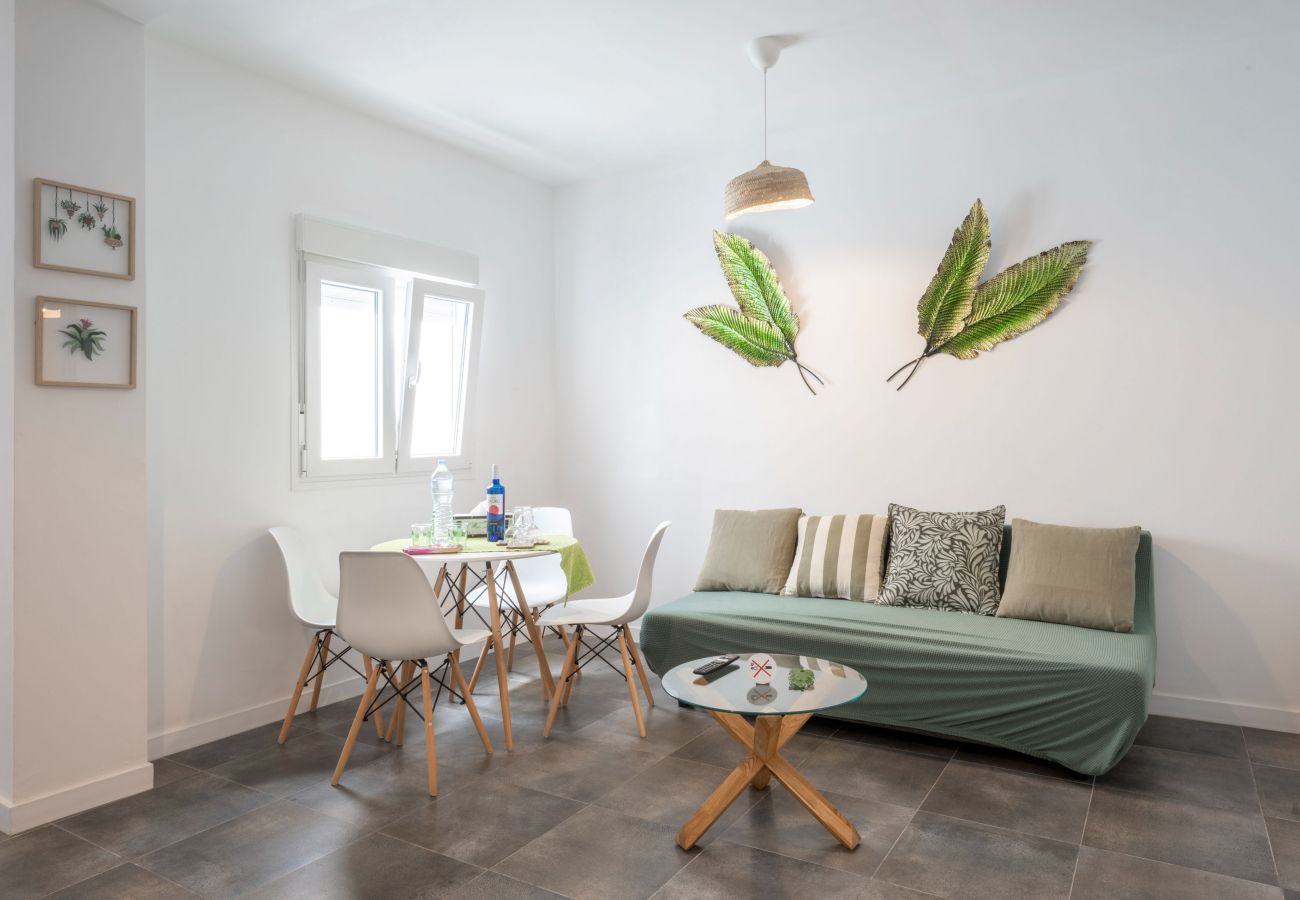 Ferienwohnung in Tenerife - Jardín: cómodo y luminoso apartamento - La Salud