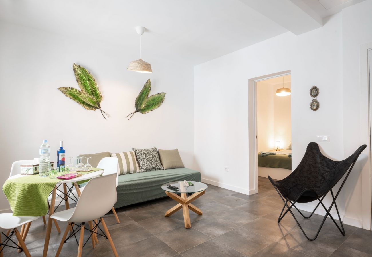 Ferienwohnung in Tenerife - Jardín: cómodo y luminoso apartamento - La Salud