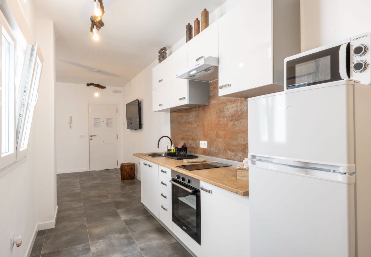 Ferienwohnung in Tenerife - Aire: cómodo y luminoso apartamento - La Salud