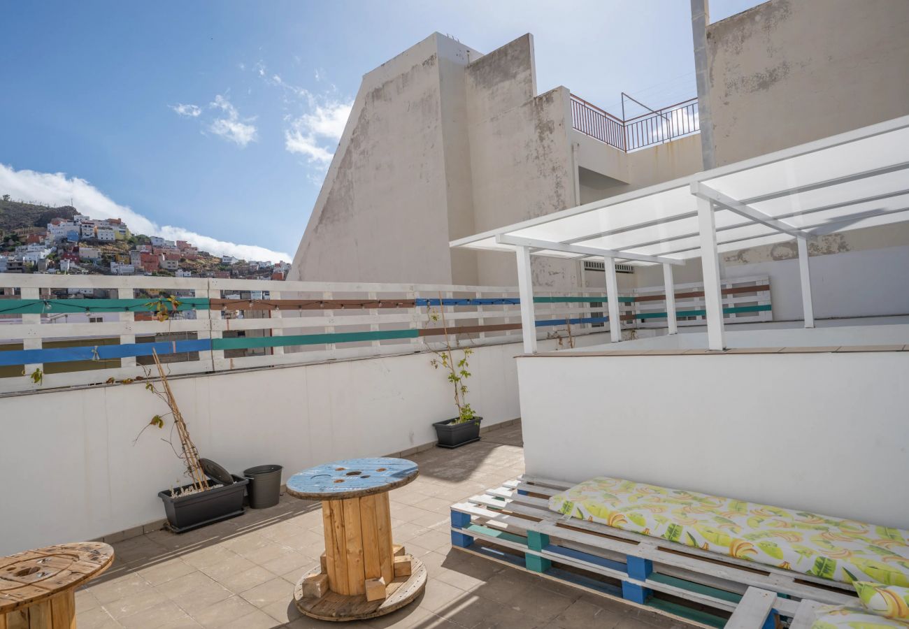 Ferienwohnung in Tenerife - Aire: cómodo y luminoso apartamento - La Salud