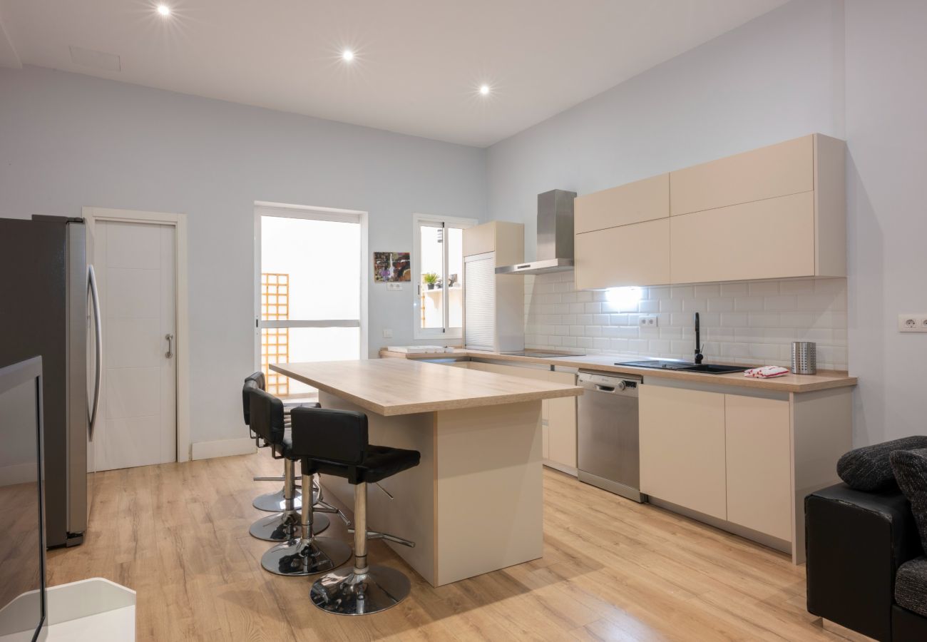 Ferienhaus in Tenerife - Maravilloso duplex en el corazón de SC