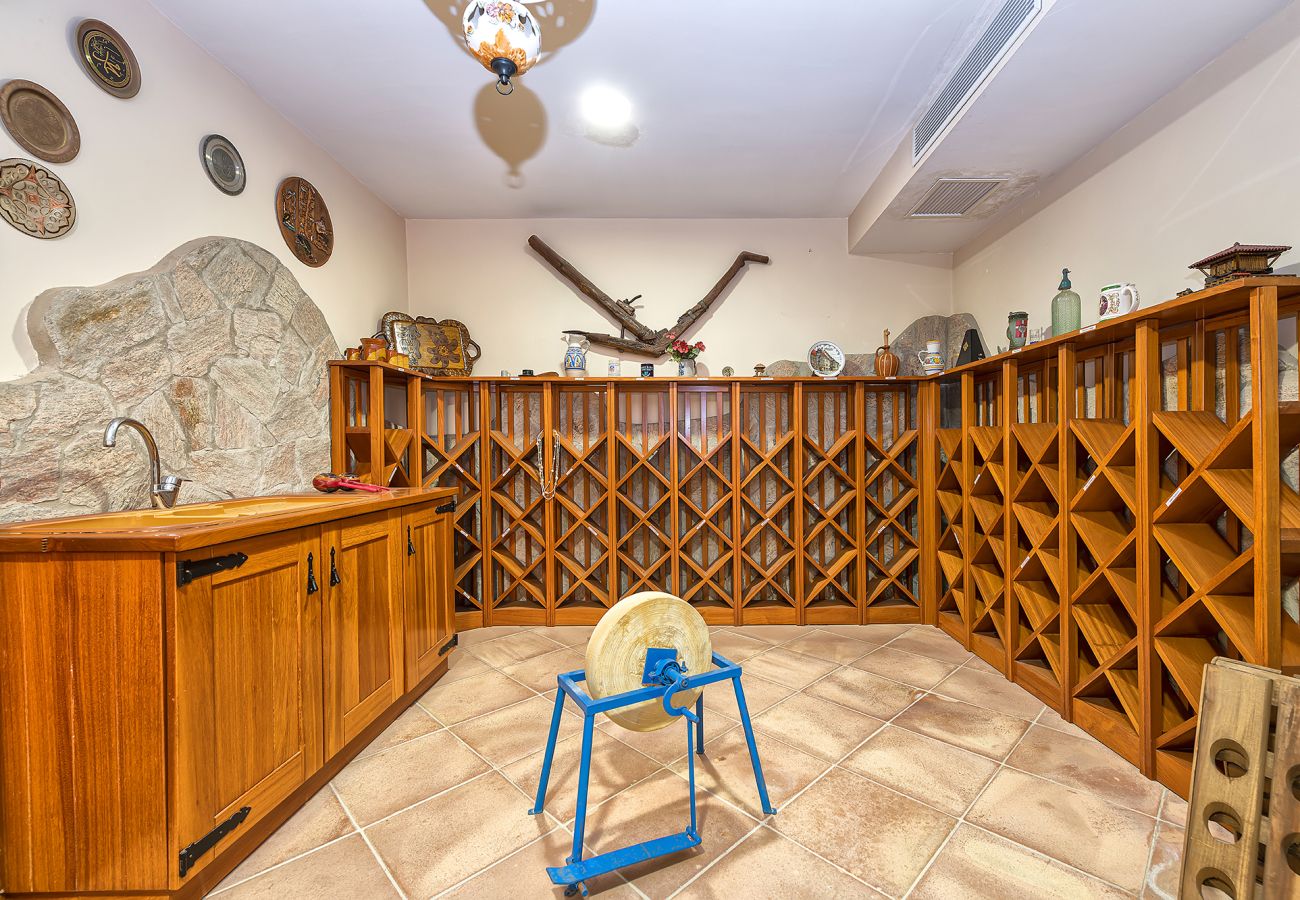 Chalet in San Bartolomé de Tirajana - Magic house with private pool, sauna and games