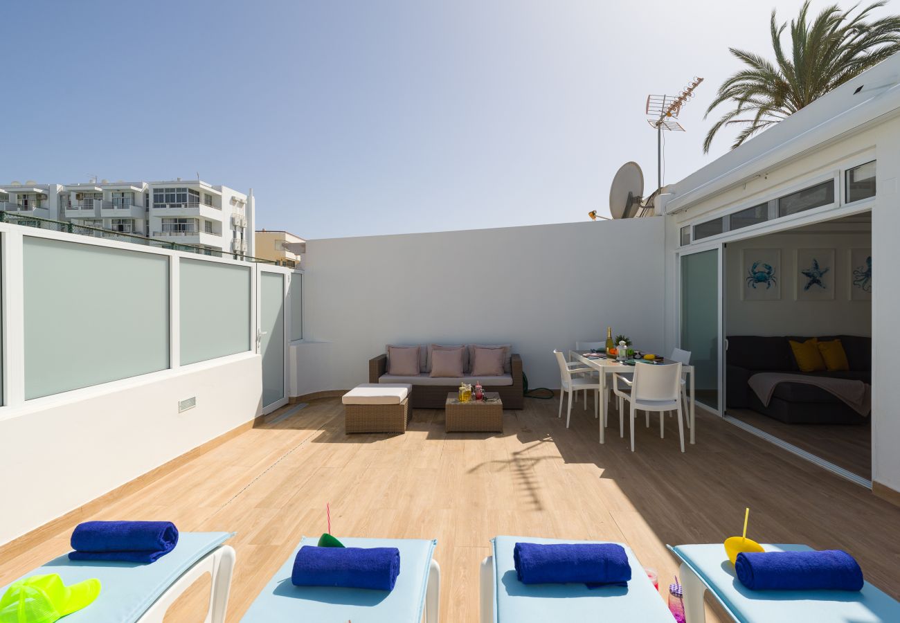 Doppelhaushälfte in San Bartolomé de Tirajana - Renovated Mediterranean style Coast Paradise 