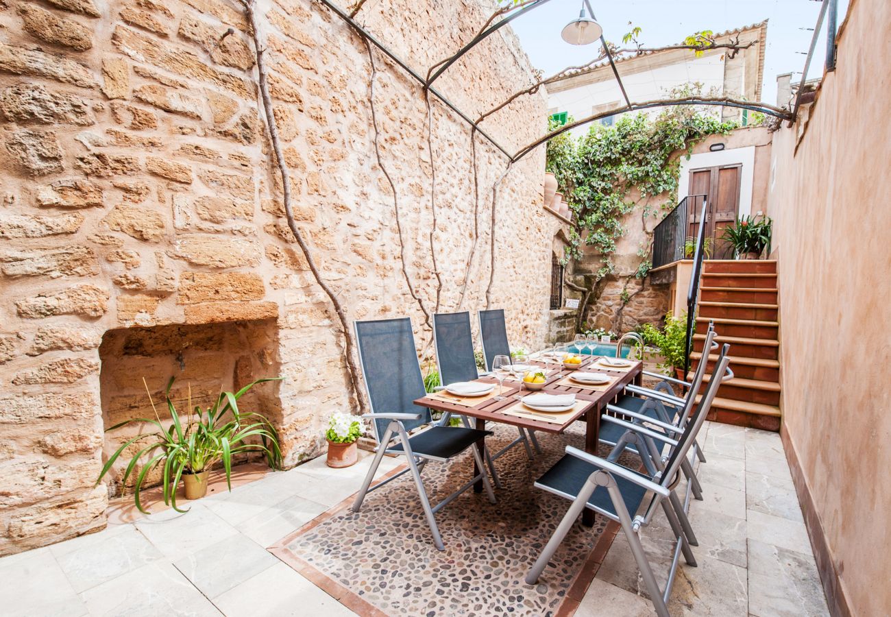 Casa en Alcúdia - Casa con piscina Ca Na Blanca