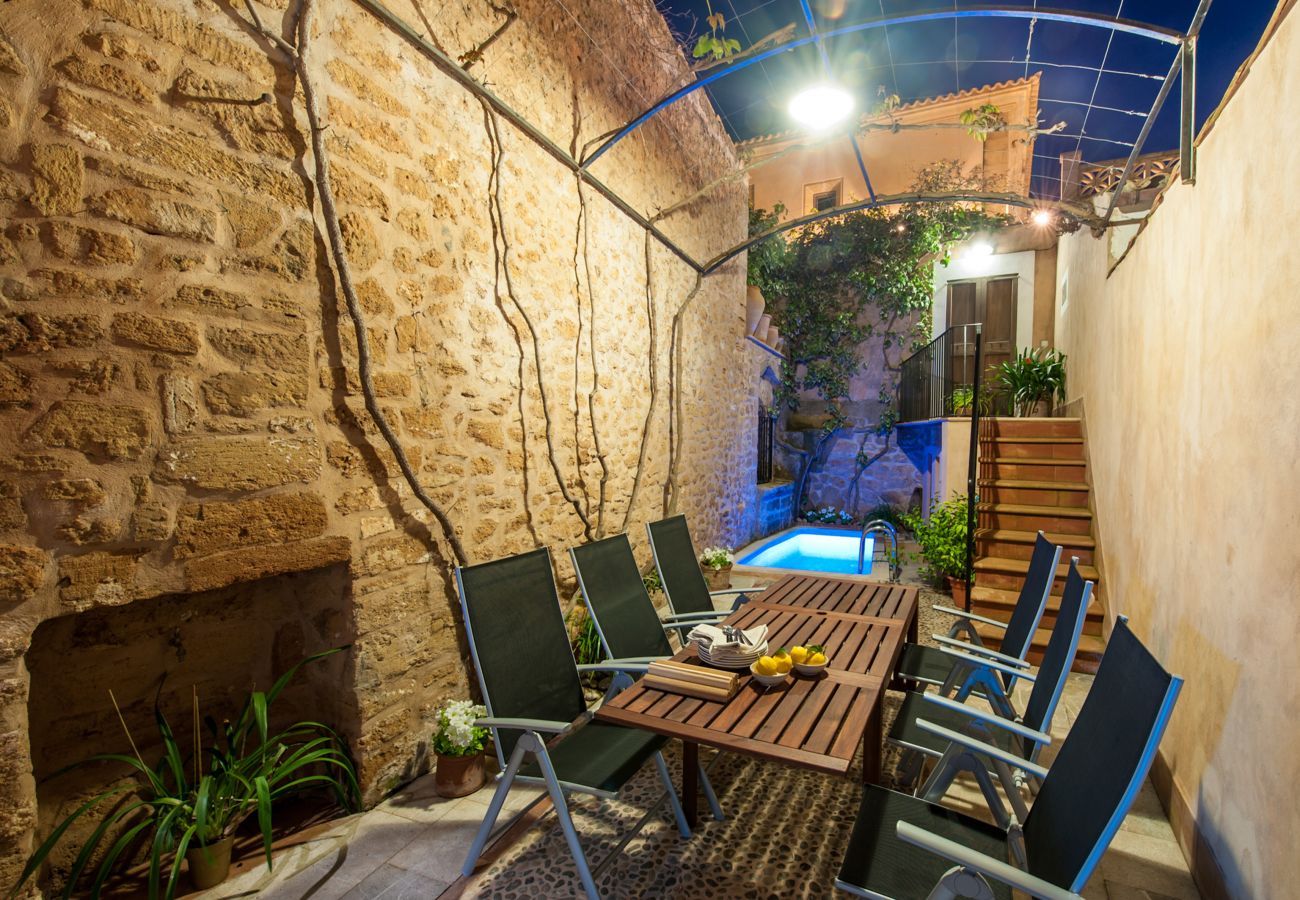 Casa en Alcúdia - Casa con piscina Ca Na Blanca