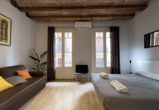 Apartamento en Barcelona - Estudio bonito, confortable, tranquilo y luminoso en alquiler en Gracia, Barcelona centro