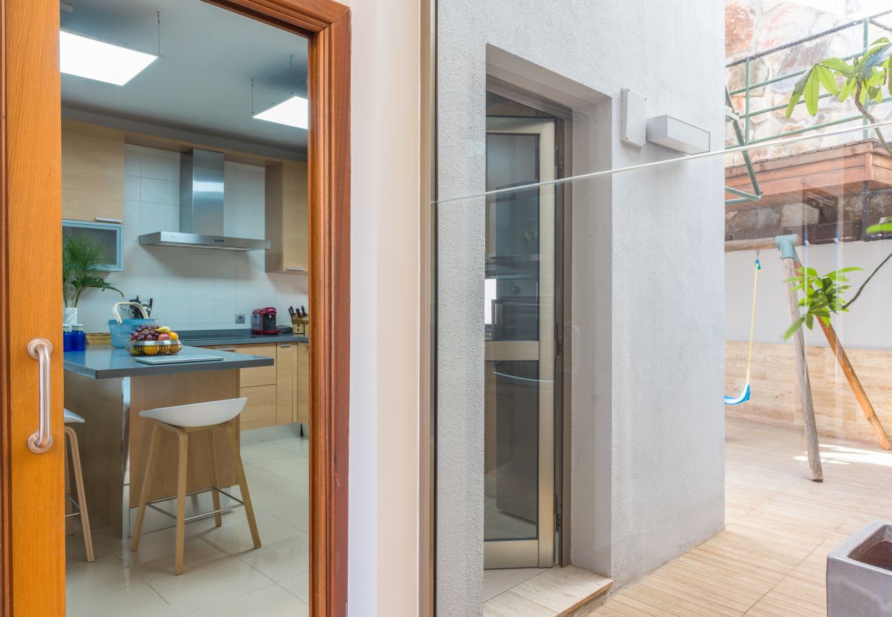 Villa en Santa Cruz de Tenerife - Villa con vistas al mar, piscina,  Gym, Cine  - HomeForGuest