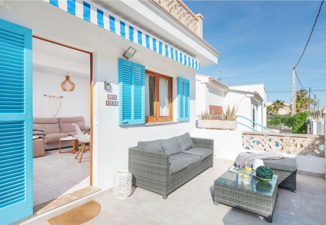 Apartamento en Cala Sant Vicenç - Apartamento Can Marce en Sant Vicenç