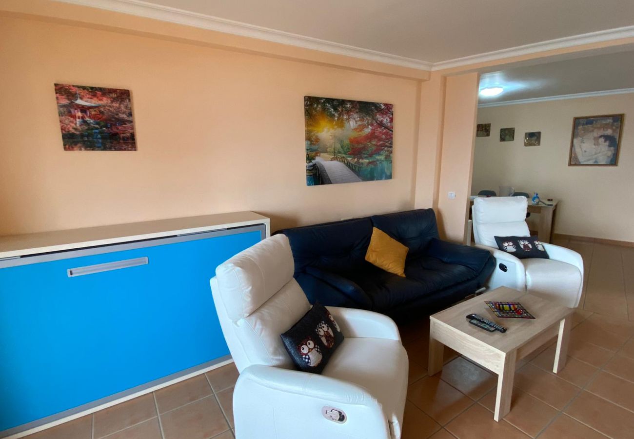 Apartamento en Granadilla de Abona - Amplio y luminoso Apartamento, Primer línea de Playa - HomeForGuest