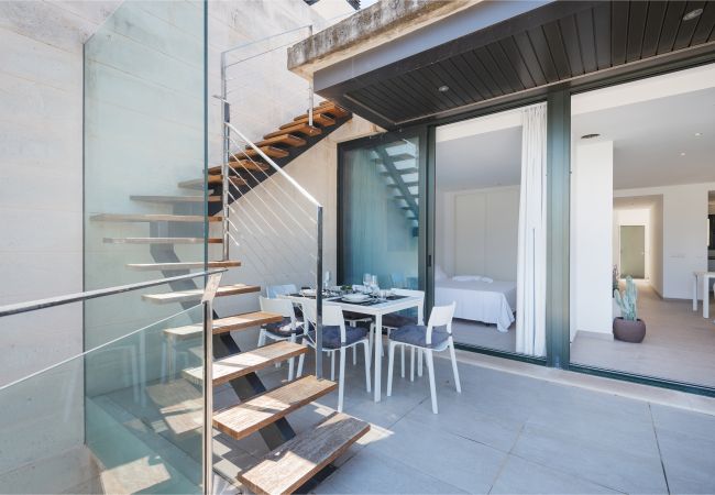 Apartamento en Cala Sant Vicenç - Mirador Blue Attic L