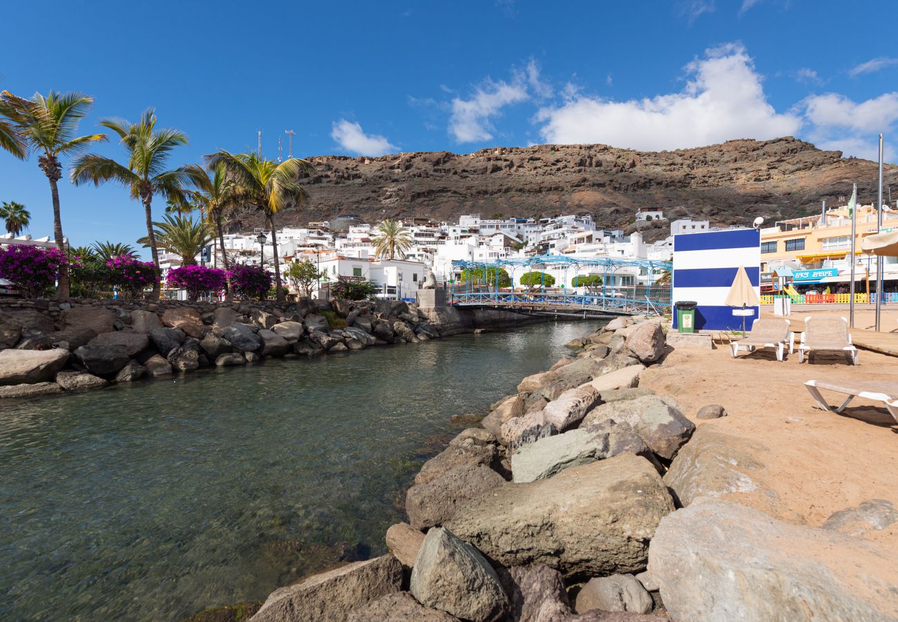 Casa en Mogán - Blue Sea I - 1º linea playa con terraza privada