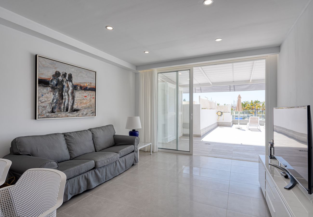 Casa en Mogán - Blue Sea II - vistas al mar con terraza privada