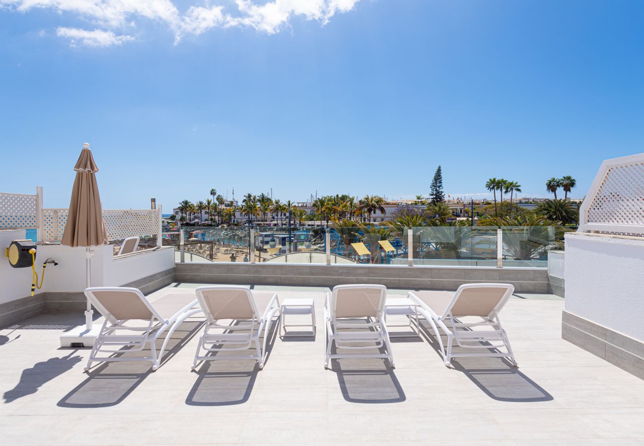 Casa en Mogán - Blue Sea II - vistas al mar con terraza privada