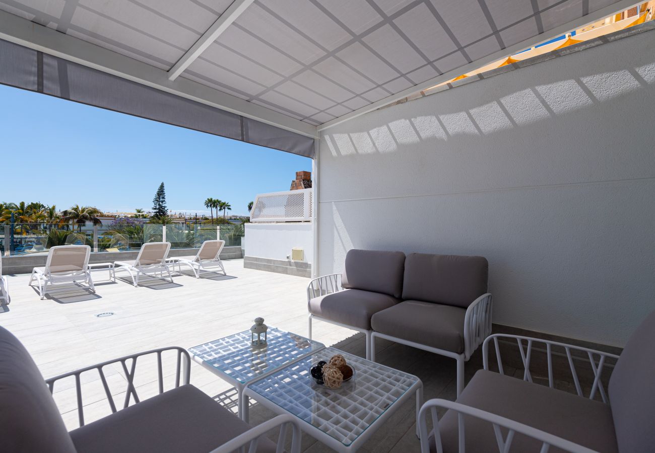 Casa en Mogán - Blue Sea II - vistas al mar con terraza privada