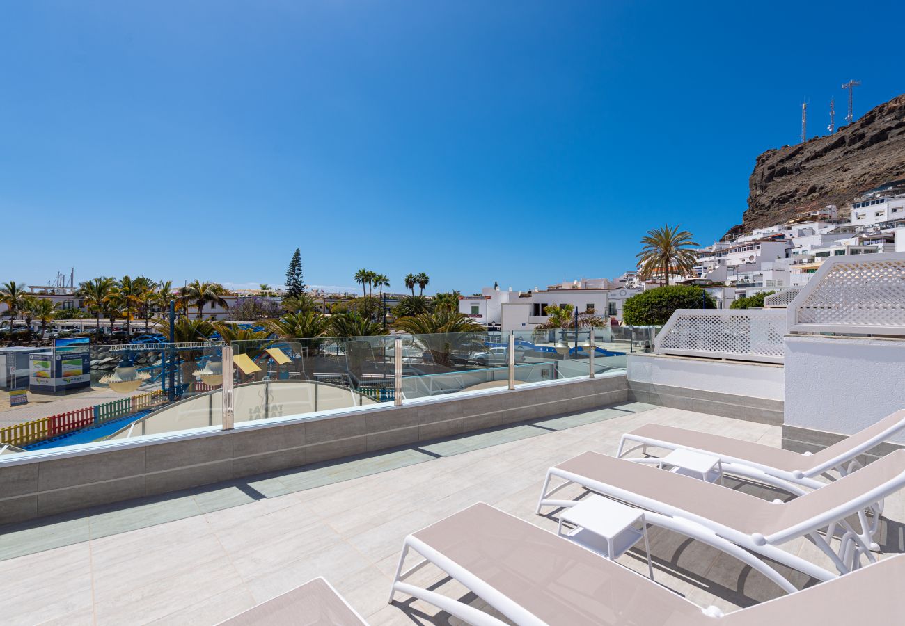Casa en Mogán - Blue Sea II - vistas al mar con terraza privada