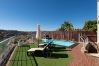 Villa en San Bartolomé de Tirajana - Espectacular villa con piscina privada, vistas al mar, barbacoa y entorno de relax Villa en San Bartolomé de Tirajana - Espectacular villa con piscina privada, vistas al mar, barbacoa y entorno de relax