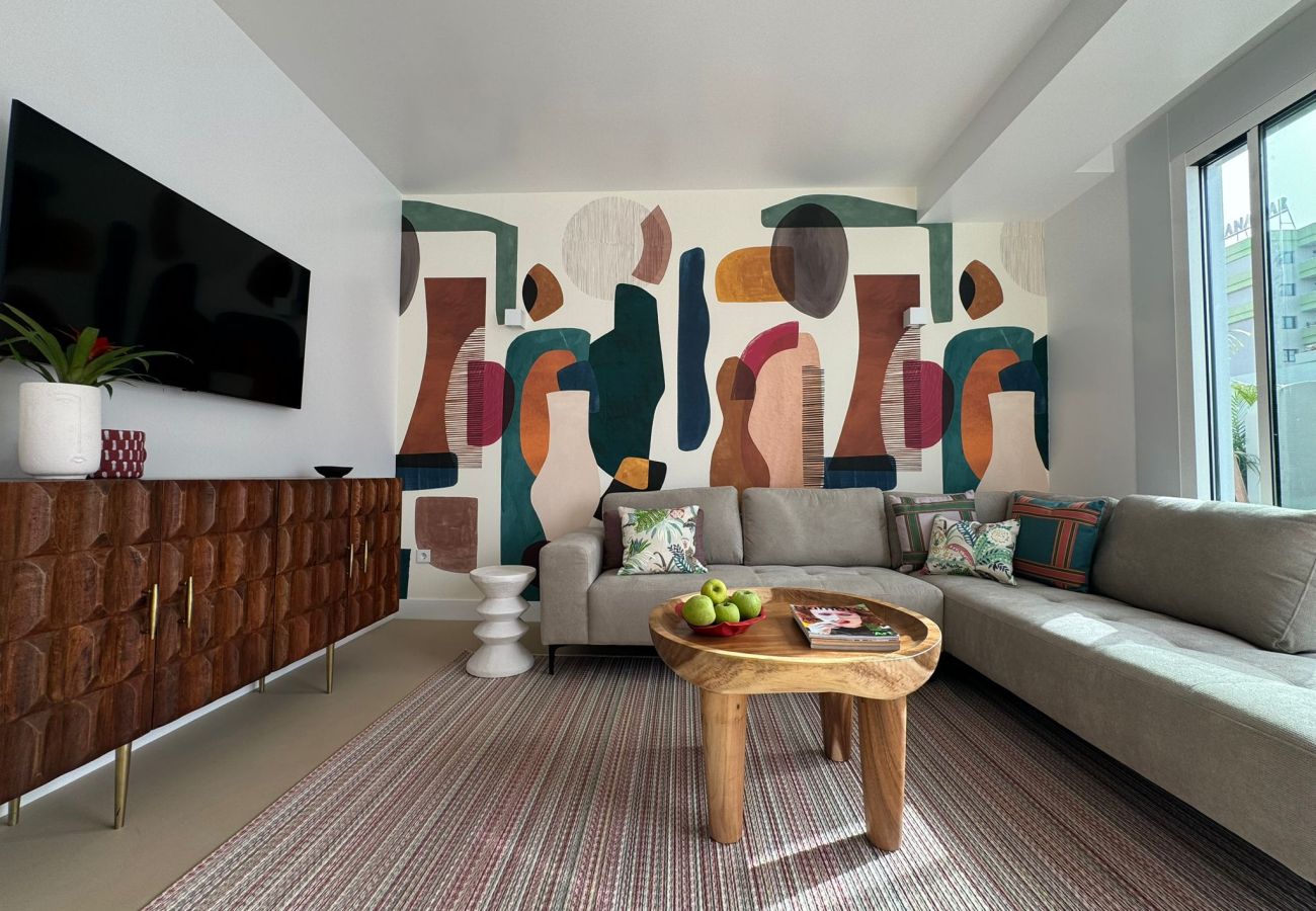 Chalet en San Bartolomé de Tirajana - Refurbished tropical house with a caribbean private pool