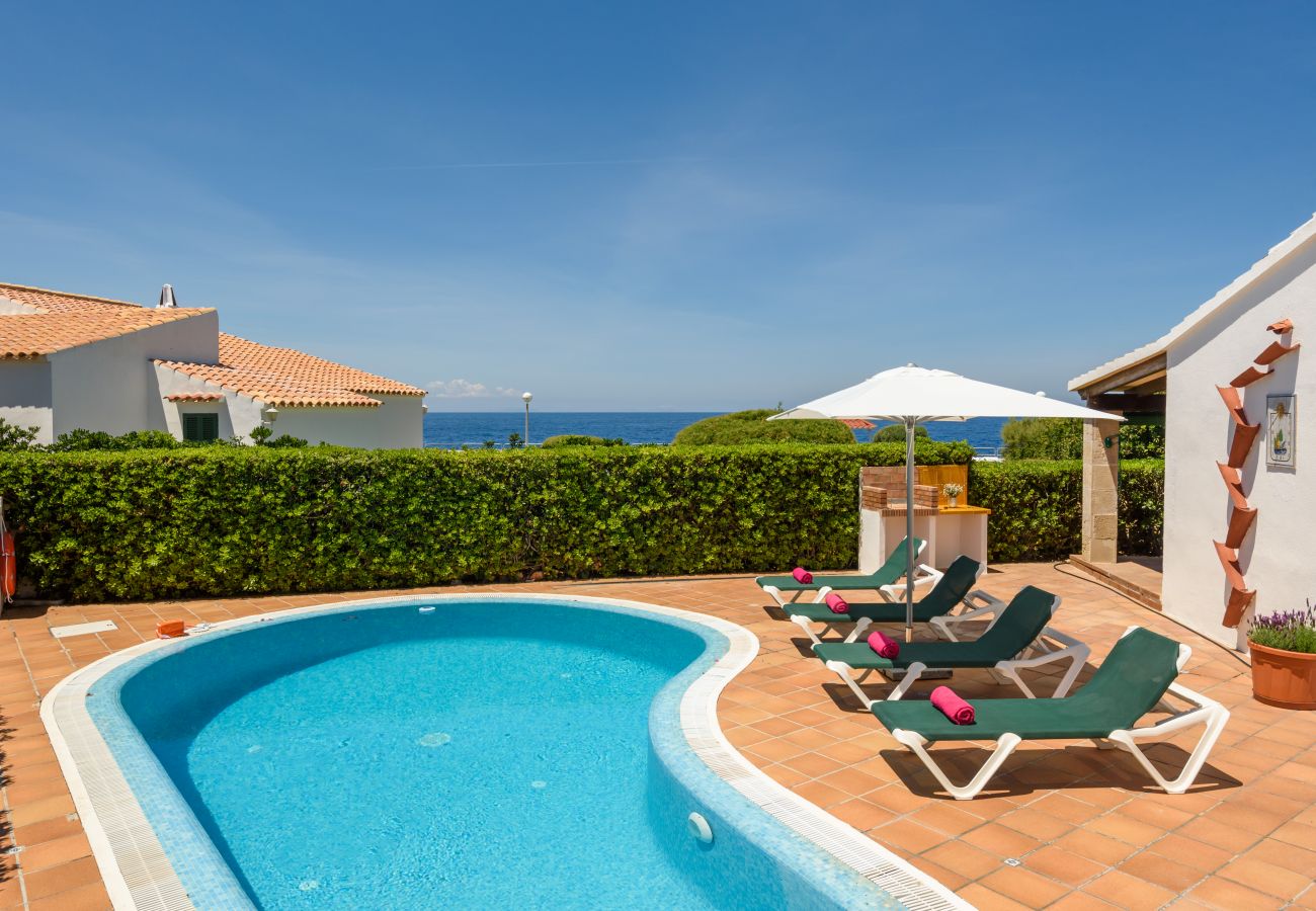 Villa à Cap d´Artruix - Villa privada en Cap d'artrutx con piscina privada,Wifi gratis, AC en habitación principal