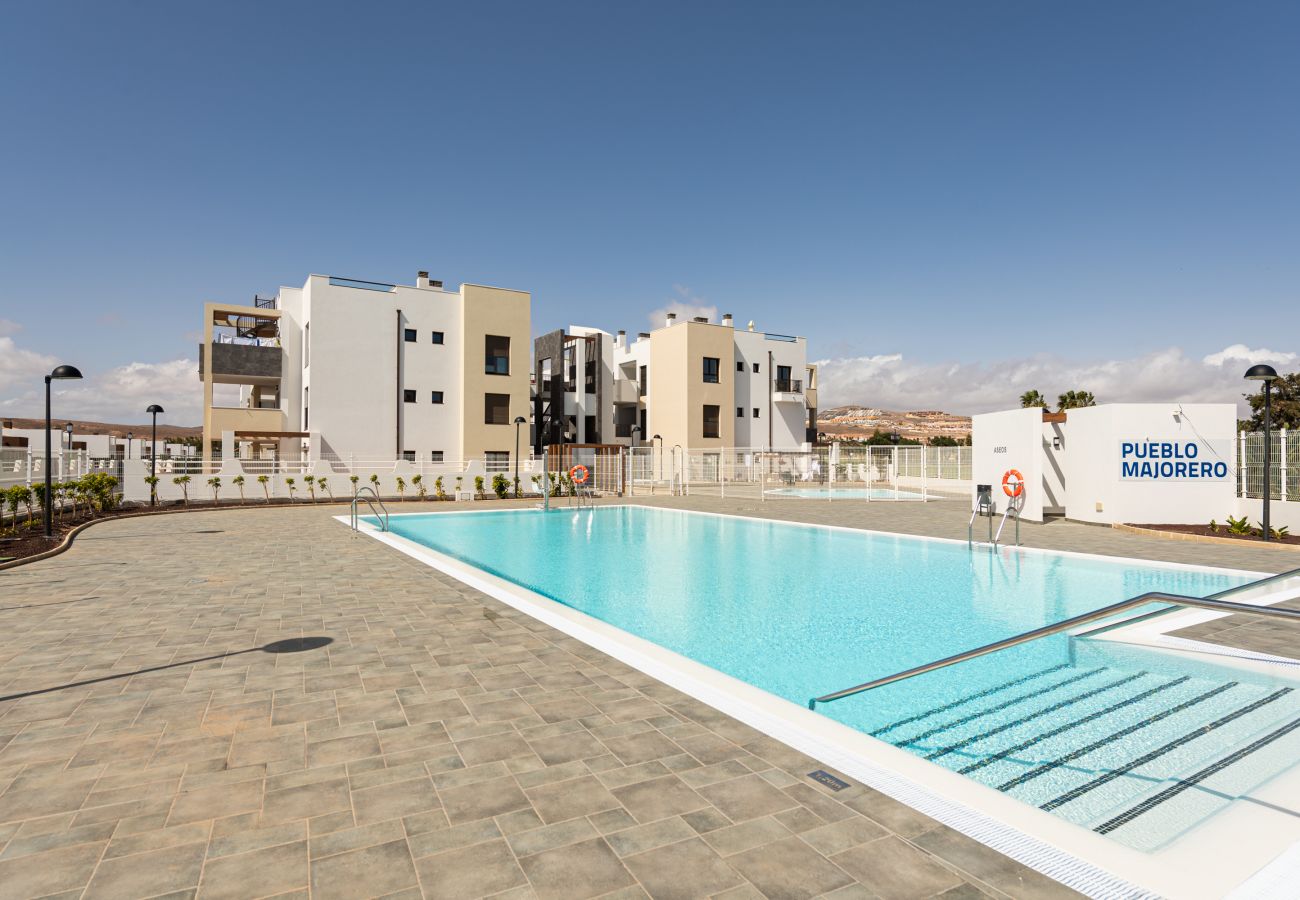 Appartement à Caleta de Fuste - Antigua - Apartament with terrace and pool in Pueblo Majorero