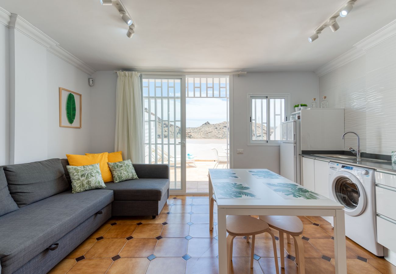 Appartement à Mogán - Maison de vacances avec terrasse et vue sur la mer