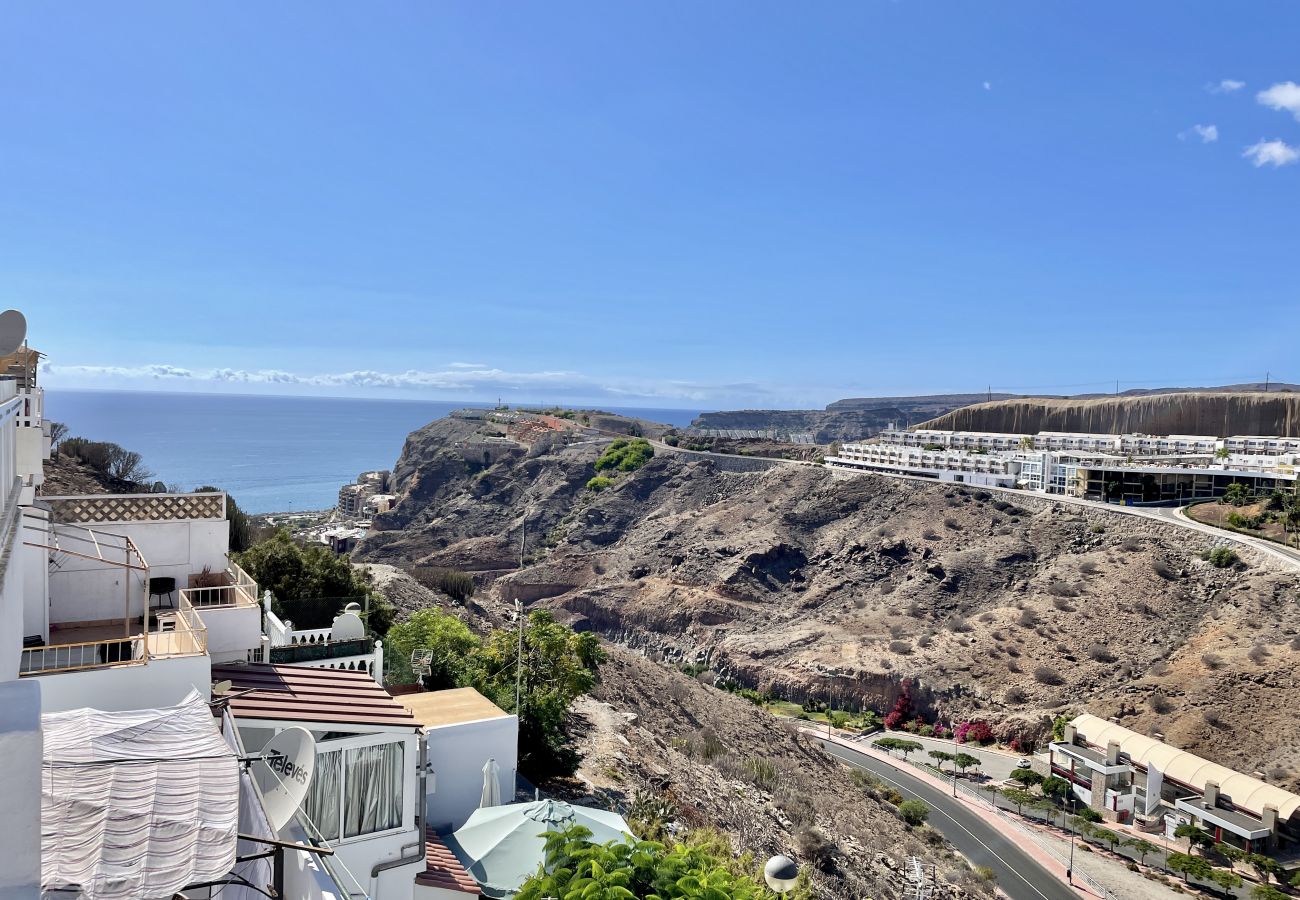 Appartement à Mogán - Appartement à Mogan avec piscine et vue